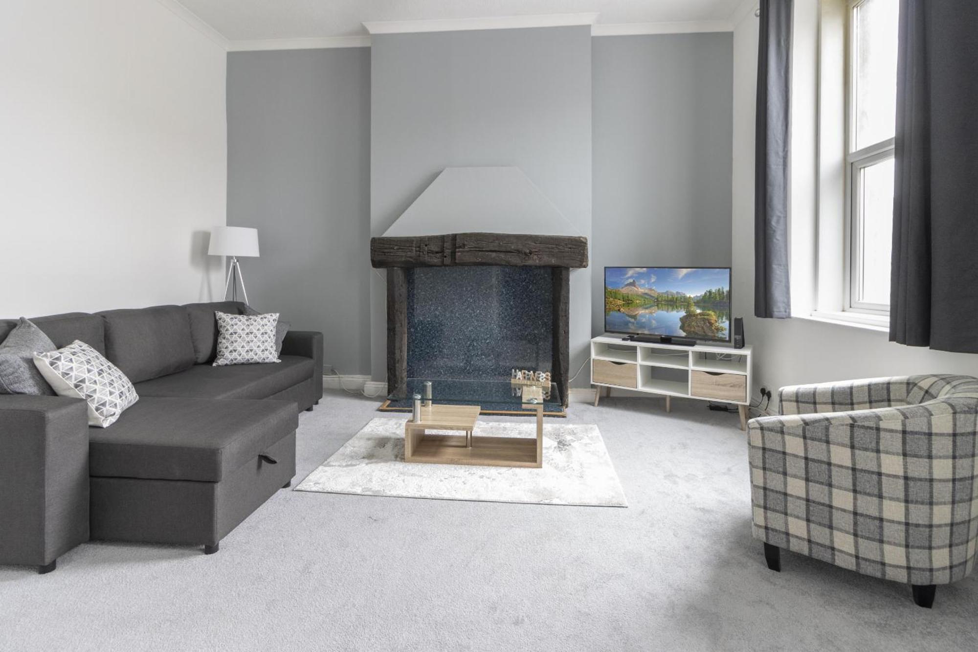 普里茅斯Alexandra - Large 3 Bed Perfect For Contractors, Free Parking, Fast Wifi And Great Value!公寓 外观 照片