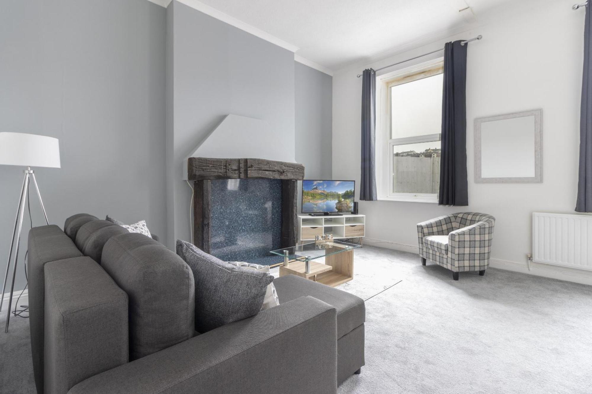 普里茅斯Alexandra - Large 3 Bed Perfect For Contractors, Free Parking, Fast Wifi And Great Value!公寓 外观 照片