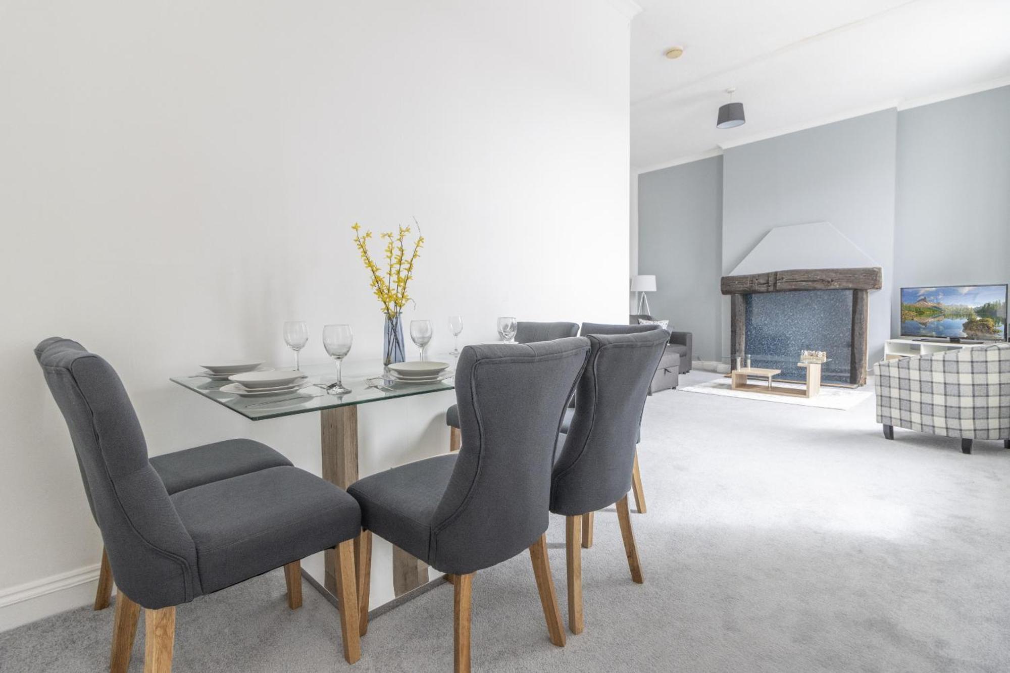 普里茅斯Alexandra - Large 3 Bed Perfect For Contractors, Free Parking, Fast Wifi And Great Value!公寓 外观 照片